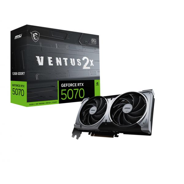 VGA MSI GEFORCE RTX 5070 12G VENTUS 2X OC