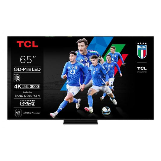 TCL C79K 65C79K TV 165,1 cm (65") 4K Ultra HD Smart TV Wi-Fi Metallico 2600 cd/m