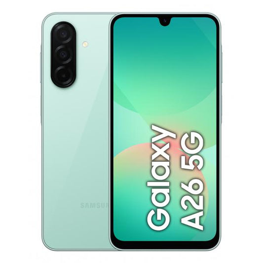 SAMSUNG GALAXY A26 5G (MINT) - SMARTPHONE 6.7"" - RAM 8GB - STORAGE 256GB - ITA