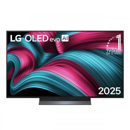 LG OLED evo AI OLED48C55LA 121,9 cm (48") 4K Ultra HD Wi-Fi Nero