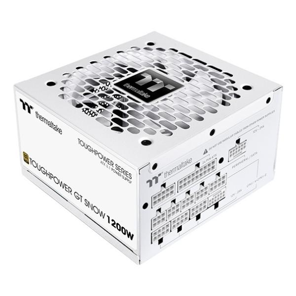 THERMALTAKE ALIM.TOUGHPOWER GT 1200W SNOW F.MOD. 80P.GOLD ATX3.1 12V-2x6 (1
