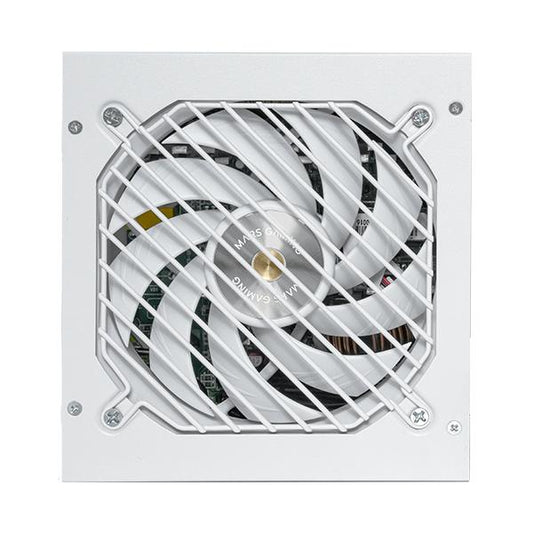 MARSGAMING ALIMENTATORE MPB650SIW 650W 80PLUS BRONZE BIANCO APFC 2X PCIE6+