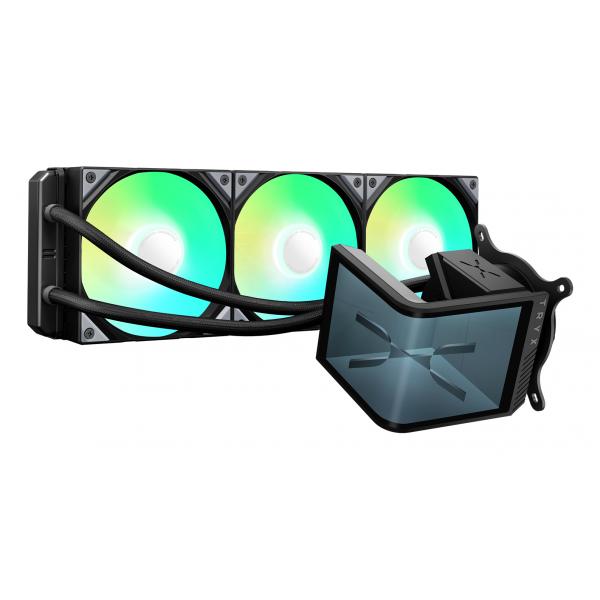 TRYX RAFF LIQUIDO PANORAMA SE ARGB 360 3D-AMOLED DISPLAY 360mm BLACK