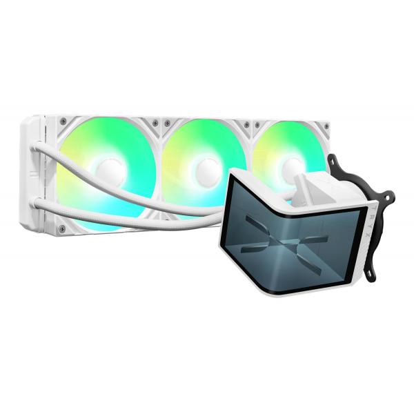 TRYX RAFF LIQUIDO PANORAMA SE ARGB 360 3D-AMOLED DISPLAY 360mm WHITE