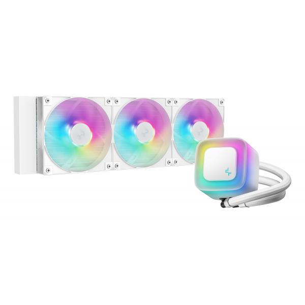 DEEPCOOL RAFF. LIQUIDO LE360 V2 BIANCA 3*ARGB