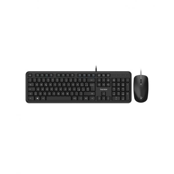 VULTECH KM-811 - KIT TASTIERA E MOUSE WIRED USB