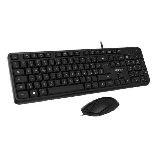 VULTECH KM-811 - KIT TASTIERA E MOUSE WIRED USB