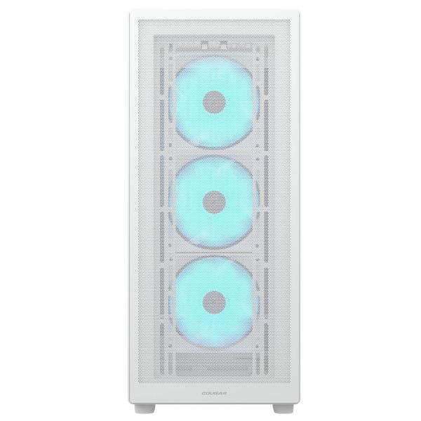 COUGAR MX220 RGB (WHITE) - PC CASE MID TOWER - VENTOLA RGB 3*120+120mm