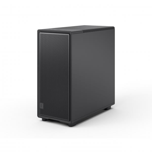 FRACTAL CASE MID TOWER EPOCH BLACK SOLID 3*120mm MOMENTUM FAN