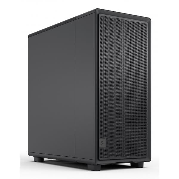 FRACTAL CASE MID TOWER EPOCH BLACK SOLID 3*120mm MOMENTUM FAN