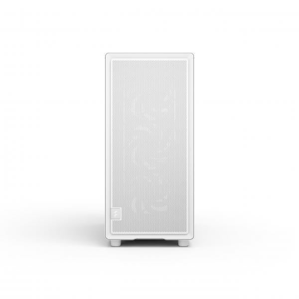 FRACTAL CASE MID TOWER EPOCH WHITE TG CLEAR TINT 3*120mm MOMENTUM FAN