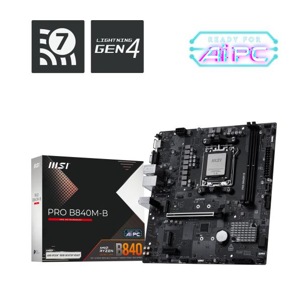 MB MSI PRO B840M-B AM5
