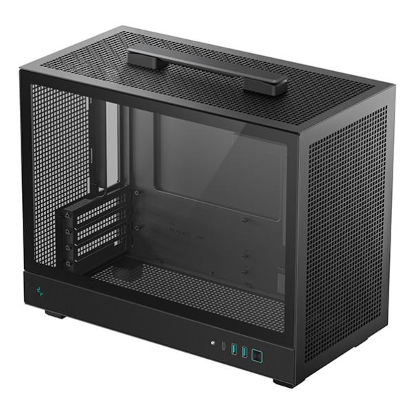 DEEPCOOL CASE MCRO ATX CH160 PLUS ultraportabile & alto flusso d'aria