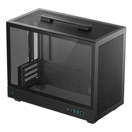 DEEPCOOL CASE MCRO ATX CH160 PLUS ultraportabile & alto flusso d'aria