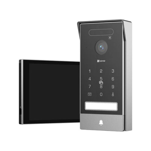 EZVIZ HP7 PRO - VIDEOCITOFONO - 4K - SCHERMO TOUCH 7"" - CONTROLLO REMOTO - RILEVAMENTO MOVIMENTO - AUDIO BIDIREZIONALE - SBLOCCO RFID