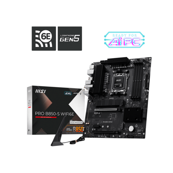 MB MSI PRO B850-S WIFI6E AM5