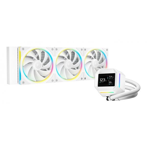 DEEPCOOL RAFF. LIQUIDO LM360WH WHITE ARGB IPS 2.4'' 320x420 (MP4) PUMP 2500
