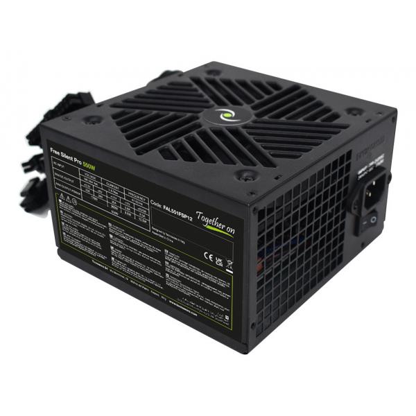 TECNOWARE PSU FREE SILENT PRO 550 (FAL551FSP12) - ALIMENTATORE 550W CON VENTOLA SILENZIOSA 12 CM