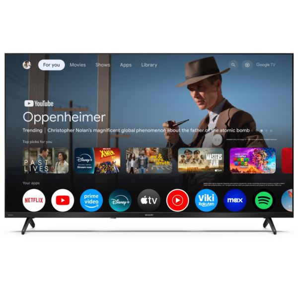 SHARP 40HF2265E - 40"" GOOGLE TV LED HD - FRAMELESS - COMP. TV SAT - AUDIO DOLBY DIGITAL+ / DTS HD - CHROMECAST - BLACK - IT