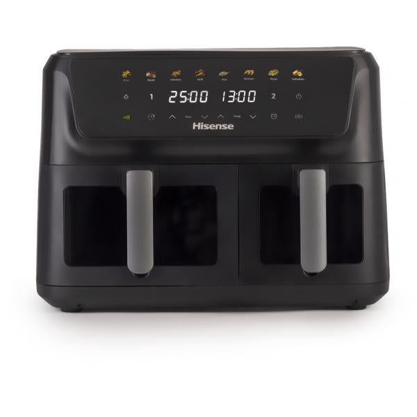 HISENSE HAF2700 FRIGGITRICE ARIA 11LT DOPPIO CESTELLO DISP.COLORI + VETRO