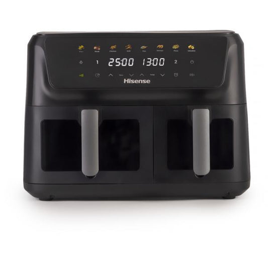 HISENSE HAF2700 FRIGGITRICE ARIA 11LT DOPPIO CESTELLO DISP.COLORI + VETRO