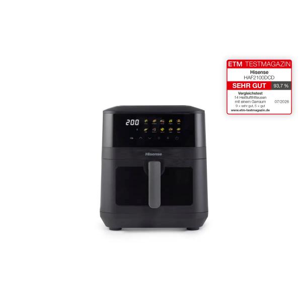 HISENSE HAF2100 FRIGGITRICE ARIA 7,7LT DISP.COLORI + VETRO