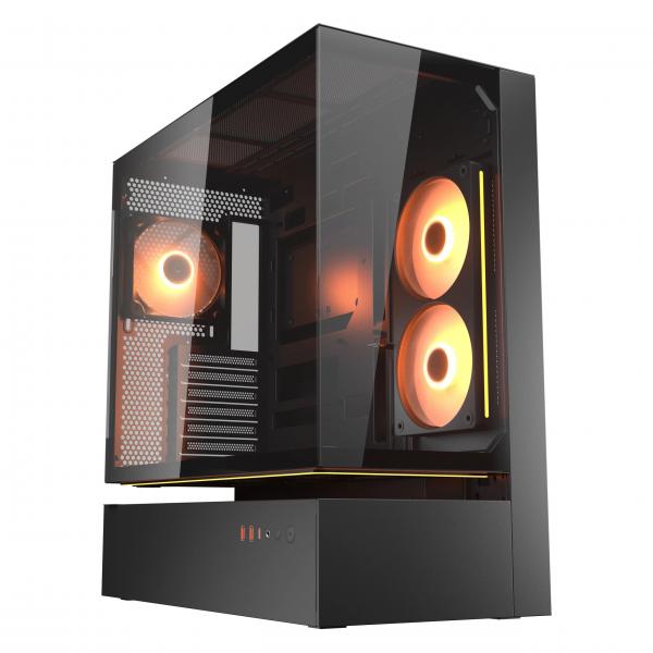 COUGAR CASE M.TOWER CFV235 TG 240 REV+120ARGB FAN RGB HUB SYNC LED STRIP