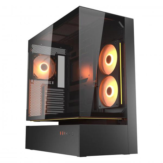 COUGAR CASE M.TOWER CFV235 TG 240 REV+120ARGB FAN RGB HUB SYNC LED STRIP
