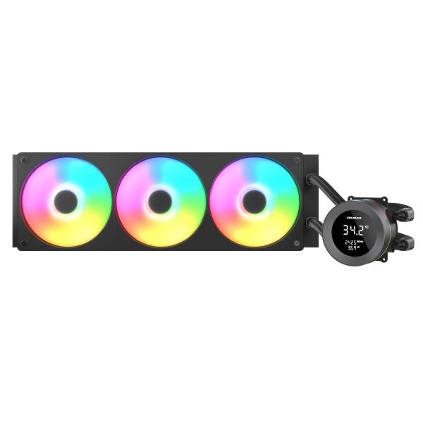 COUGAR RAFF. LIQUIDO POSEIDON VISTEK ARGB 360 1.9'' DISPLAY