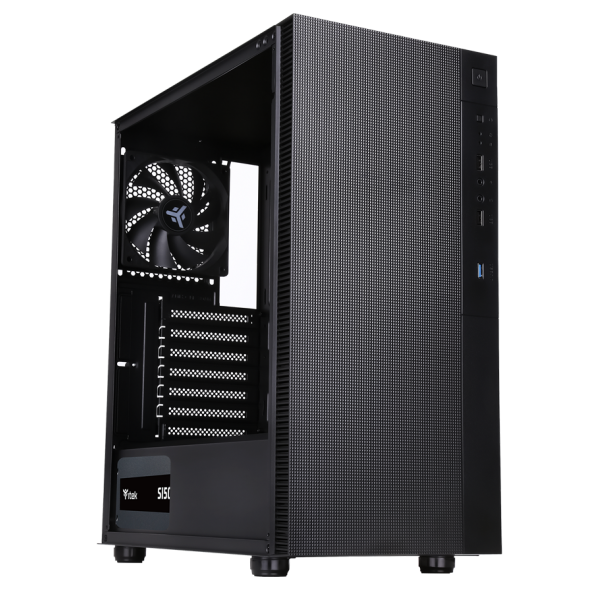 ITEK CASE MIDDLE TOWER SYLENT 03NP PSU 500W ATX 2xUSB3 3x12cm FAN FONOASSOR