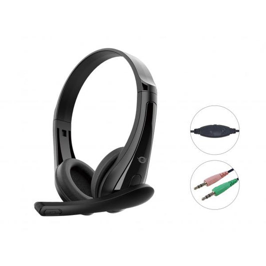 CONCEPTRONIC POLONA06BT3 - CUFFIE OVEREAR - MICROFONO NOISE CANC. - JACK 3.5