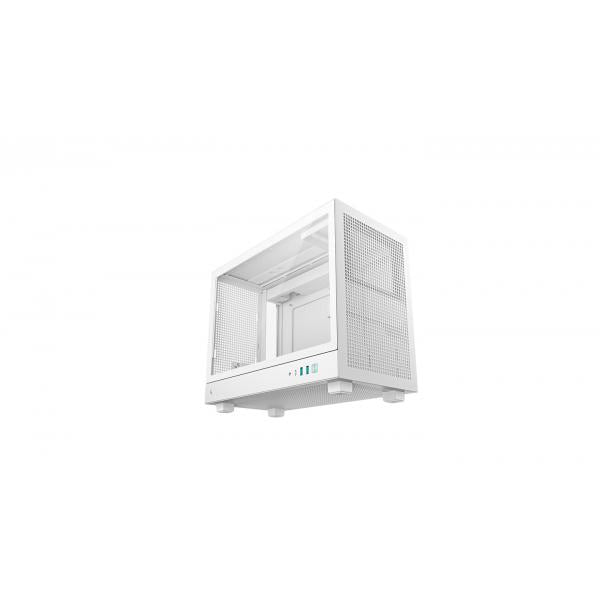 DEEPCOOL CASE MICRO ATX CH160 PLUS WH WHITE ultraportabile & alto flusso d'