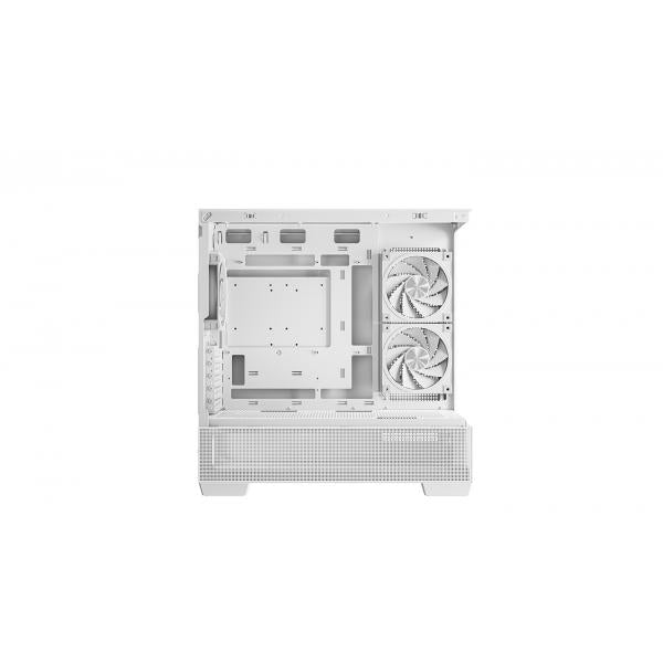 DEEPCOOL CASE MATX CG380 3F BIANCO PANORAMIC 3ARGB 2TG 360mm AIO