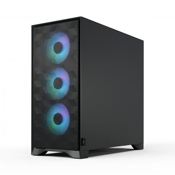 FRACTAL CASE MID TOWER POP 2 AIR BLACK TG RGB 3x120