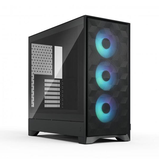 FRACTAL CASE MID TOWER POP 2 AIR BLACK TG RGB 3x120