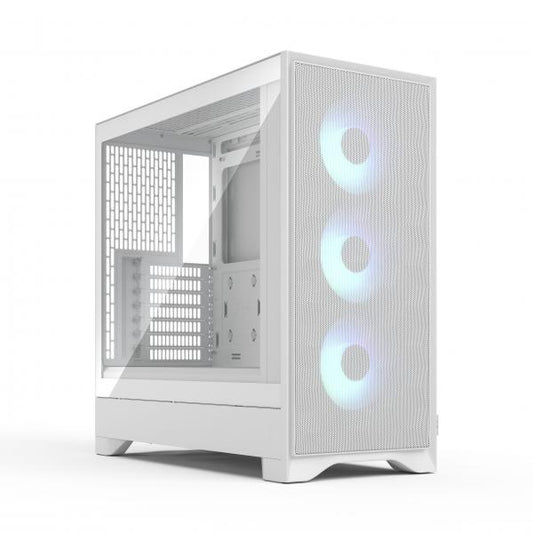 FRACTAL CASE MID TOWER POP 2 AIR WHITE TG RGB 3x120