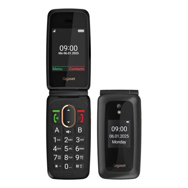 GIGASET GL795 BLACK EASY PHONE 4G CLAMSHELL 2.8"