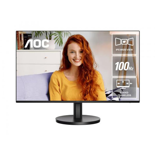 AOC 24B3HA2 - 24"" MONITOR FHD - FRAMELESS - 100 HZ - W3Y