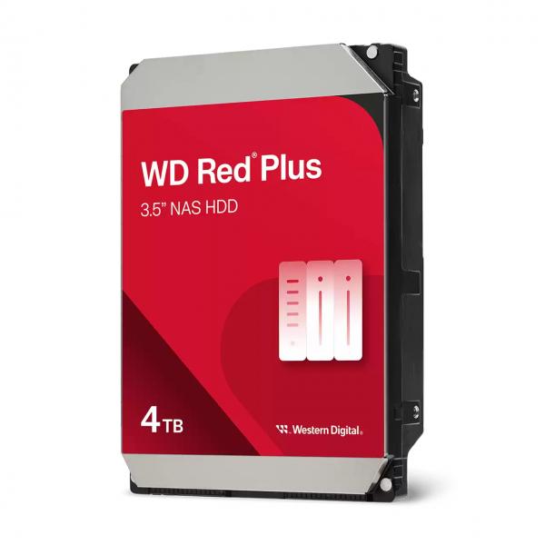 WESTERN DIGITAL WD RED PLUS 4TB (WD40EFZZ) - HARD DISK INTERNO 3.5"" FOR NAS