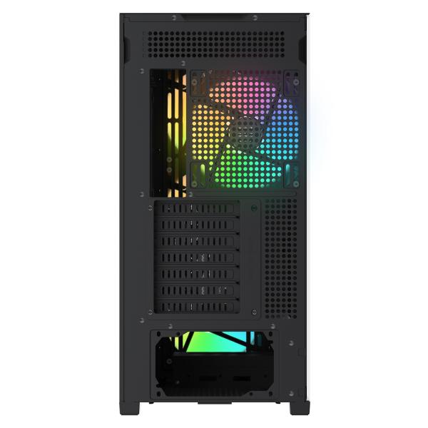 SAMA MID TOWER Z60 BLACK LISTELLO IN NOCE TG 4*FAN 140mm ARGB PWM