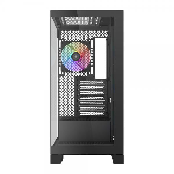 SAMA MID TOWER V50 BLACK 2*TG 4*FAN 120mm ARGB PWM