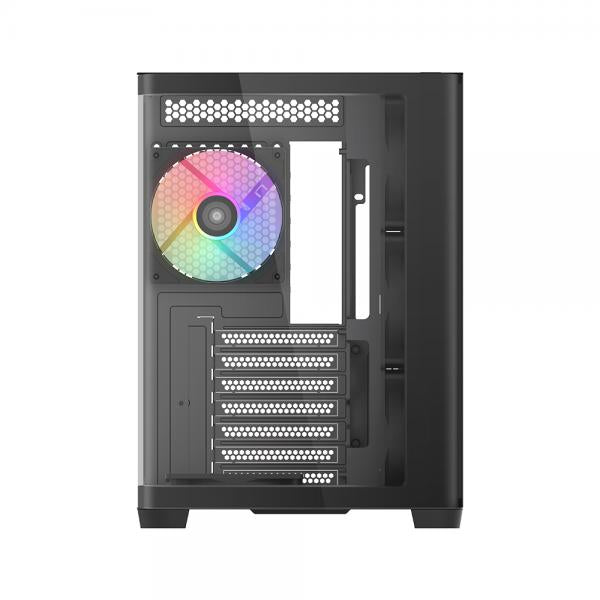 SAMA MID TOWER V60 BLACK DOPPIA CAMERA 2*TG 7*FAN 120mm ARGB PWM