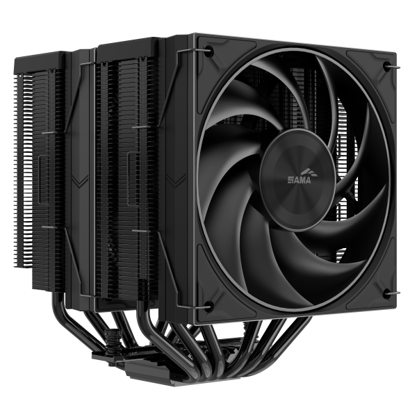 SAMA RAFF CPU A60B BLACK 2*120mm FAN