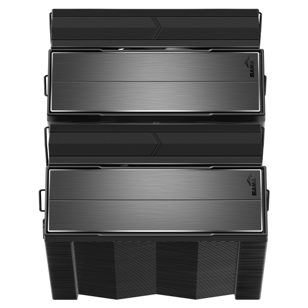 SAMA RAFF CPU A60B BLACK 2*120mm FAN