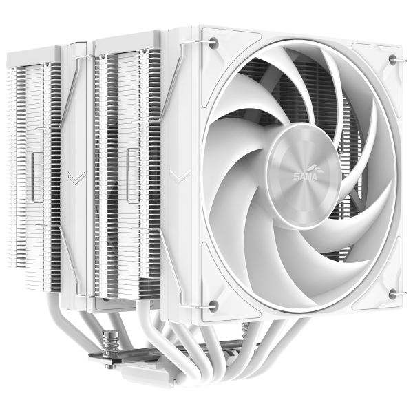 SAMA RAFF CPU A60W WHITE 2*120mm FAN
