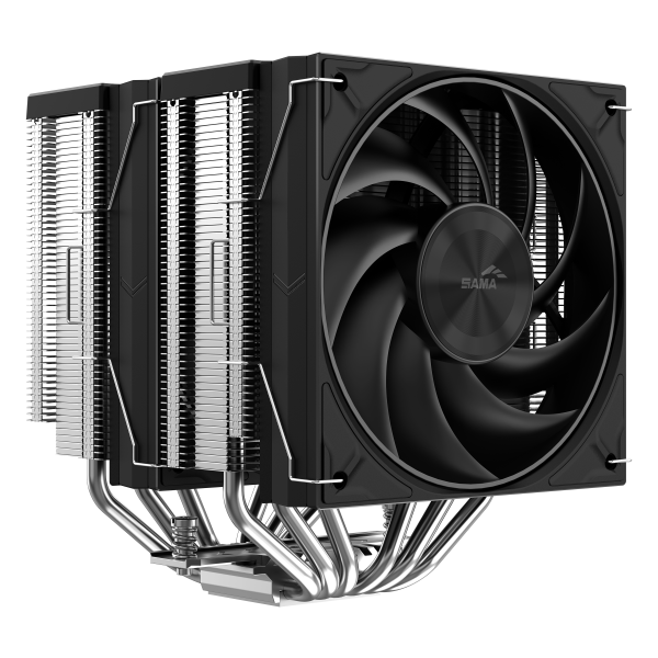 SAMA RAFF CPU A60E BLACK 2*120mm FAN