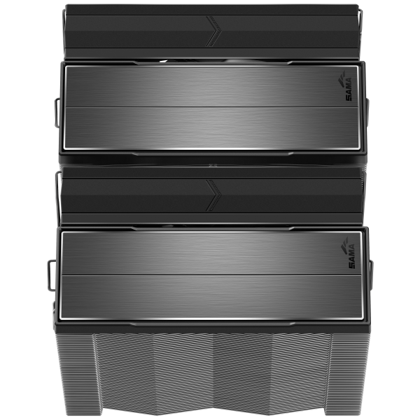 SAMA RAFF CPU A60E BLACK 2*120mm FAN