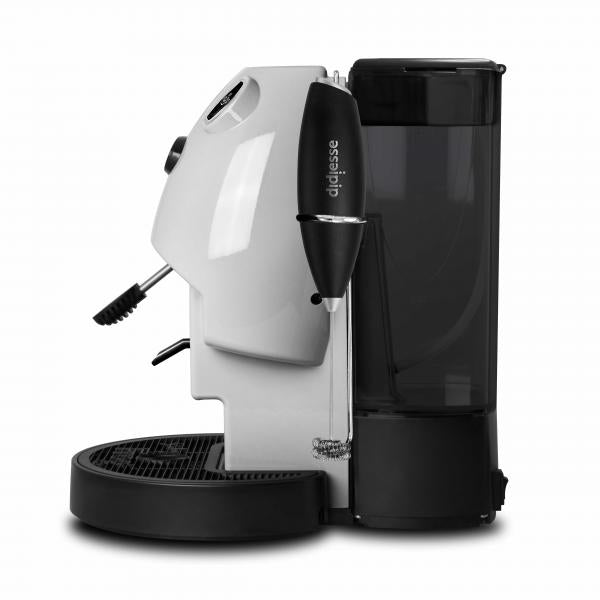 DIDIESSE BABY FROG COFFEE AND TEA (BIANCO) - MACCHINA DA CAFFE'' CON FRULLINO E DOPPIO PORTACIALDA - 450W