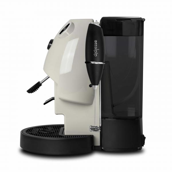 DIDIESSE BABY FROG COFFEE AND TEA (AVORIO) - MACCHINA DA CAFFE'' CON FRULLINO E DOPPIO PORTACIALDA - 450W