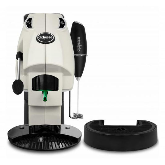 DIDIESSE BABY FROG COFFEE AND TEA (AVORIO) - MACCHINA DA CAFFE'' CON FRULLINO E DOPPIO PORTACIALDA - 450W